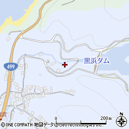 長崎県長崎市黒浜町604周辺の地図