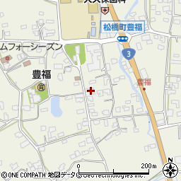 熊本県宇城市松橋町豊福471周辺の地図