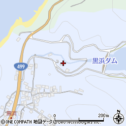 長崎県長崎市黒浜町605周辺の地図