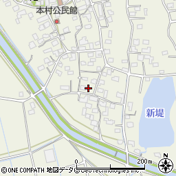 熊本県宇城市松橋町西下郷691周辺の地図