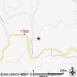 熊本県下益城郡美里町洞岳4194周辺の地図