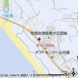 長崎県南島原市加津佐町乙858周辺の地図