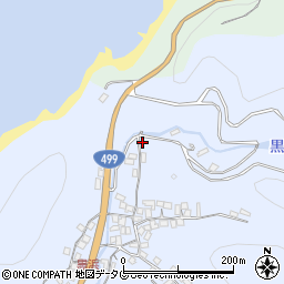 長崎県長崎市黒浜町611周辺の地図