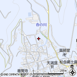 熊本県宇城市不知火町松合1602周辺の地図