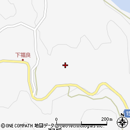 熊本県下益城郡美里町洞岳4168周辺の地図