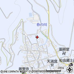 熊本県宇城市不知火町松合1601周辺の地図