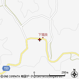 熊本県下益城郡美里町洞岳4026周辺の地図