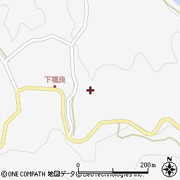 熊本県下益城郡美里町洞岳4195周辺の地図