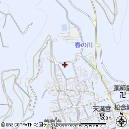 熊本県宇城市不知火町松合1619周辺の地図
