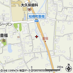 熊本県宇城市松橋町豊福480周辺の地図