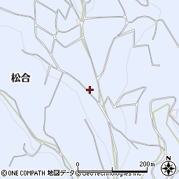 熊本県宇城市不知火町松合2157周辺の地図