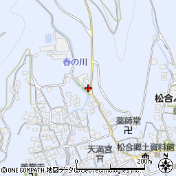 熊本県宇城市不知火町松合990周辺の地図
