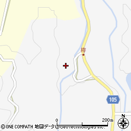 熊本県下益城郡美里町中郡2311周辺の地図
