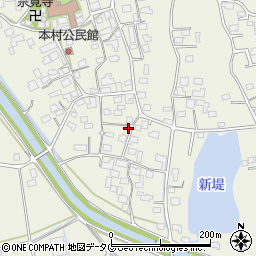 熊本県宇城市松橋町西下郷689周辺の地図