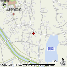 熊本県宇城市松橋町西下郷678周辺の地図