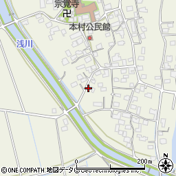 熊本県宇城市松橋町西下郷774周辺の地図