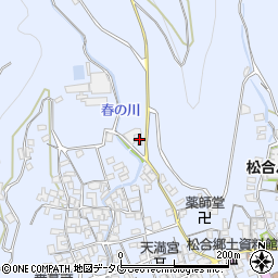 熊本県宇城市不知火町松合956周辺の地図