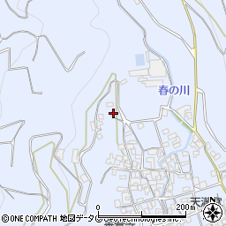 熊本県宇城市不知火町松合1593周辺の地図
