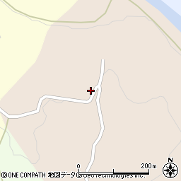 熊本県下益城郡美里町栗崎1253周辺の地図
