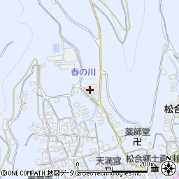 熊本県宇城市不知火町松合991周辺の地図