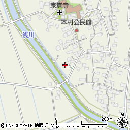 熊本県宇城市松橋町西下郷797-2周辺の地図
