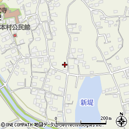 熊本県宇城市松橋町西下郷674周辺の地図