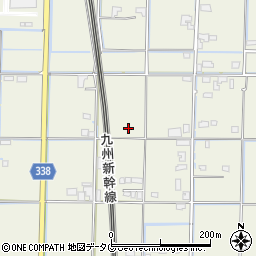 熊本県宇城市松橋町（豊崎）周辺の地図
