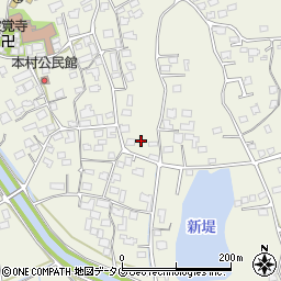 熊本県宇城市松橋町西下郷676周辺の地図