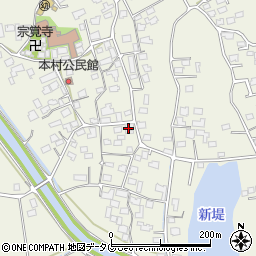 熊本県宇城市松橋町西下郷656周辺の地図