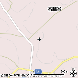 熊本県下益城郡美里町名越谷1838周辺の地図