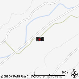 熊本県宇城市三角町（郡浦）周辺の地図