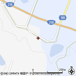 熊本県下益城郡美里町中郡1817-1周辺の地図