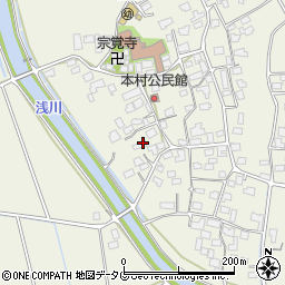 熊本県宇城市松橋町西下郷810周辺の地図