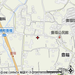 熊本県宇城市松橋町豊福1194周辺の地図