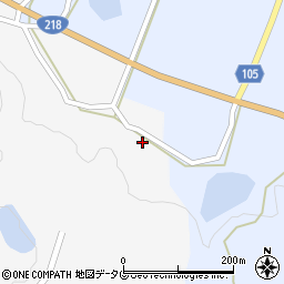 熊本県下益城郡美里町中郡1817-3周辺の地図