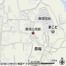 熊本県宇城市松橋町豊福1148周辺の地図