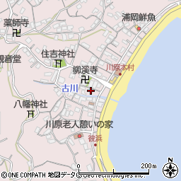 長崎県長崎市川原町266周辺の地図