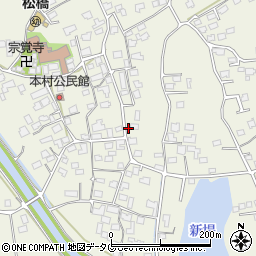 熊本県宇城市松橋町西下郷631-3周辺の地図