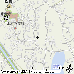 熊本県宇城市松橋町西下郷654周辺の地図