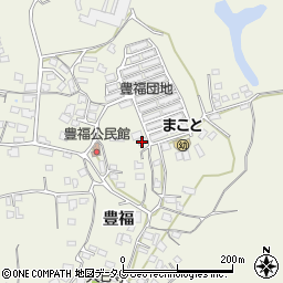 熊本県宇城市松橋町豊福1137周辺の地図