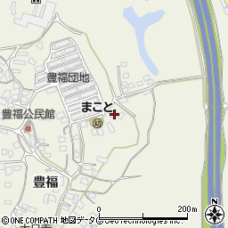 熊本県宇城市松橋町豊福1016周辺の地図