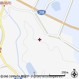 熊本県下益城郡美里町中郡1788周辺の地図