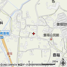 熊本県宇城市松橋町豊福1190周辺の地図