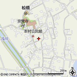 熊本県宇城市松橋町西下郷620-1周辺の地図