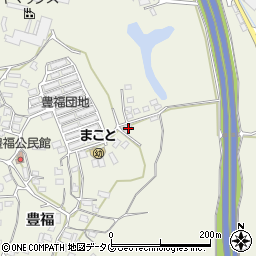 熊本県宇城市松橋町豊福1004周辺の地図