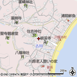 長崎県長崎市川原町293周辺の地図