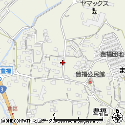 熊本県宇城市松橋町豊福1186周辺の地図