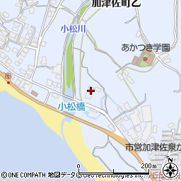 長崎県南島原市加津佐町乙889-1周辺の地図
