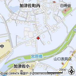 長崎県南島原市加津佐町丙1622周辺の地図