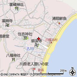 長崎県長崎市川原町276周辺の地図